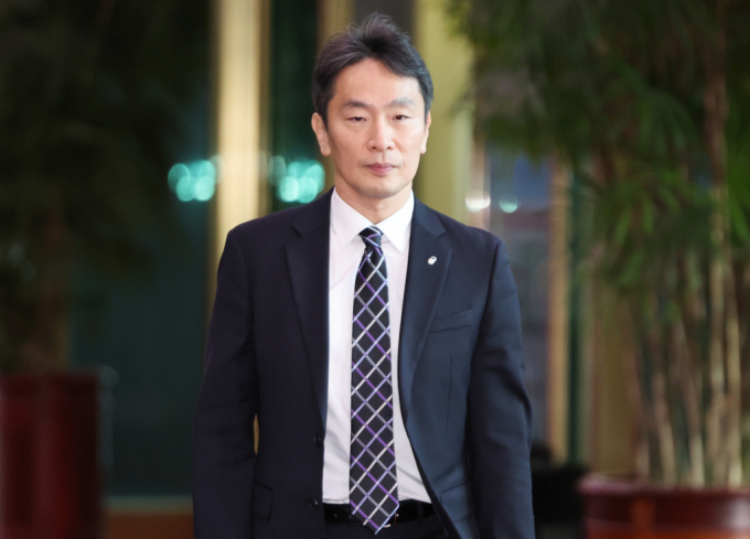 이복현 금융감독원장이 지난 9일 서울 종로구 정부서울청사로 들어서고 있다. /사진=뉴스1