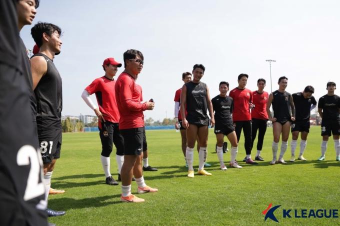 지난해 태국에서 겨울을 보낸 FC서울은 올해 베트남에서 새 시즌을 준비한다. (한국프로축구연맹 제공)