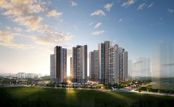 평택 브레인시티 수자인 투시도. / 사진제공=한양 