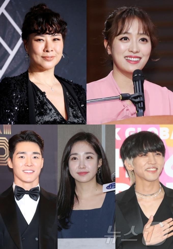 정영주(왼쪽 위부터 시계방향) 임현주 이승윤 최희 서하준 / 뉴스1 DB
