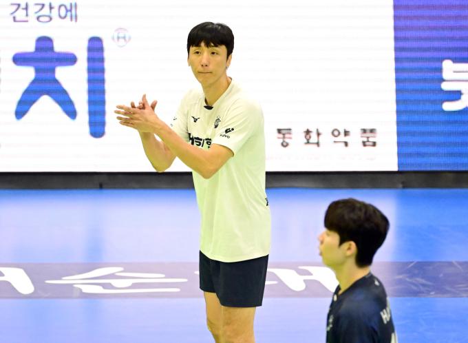 대한항공의 리베로로 출전했던 곽승석 (한국배구연맹 제공)