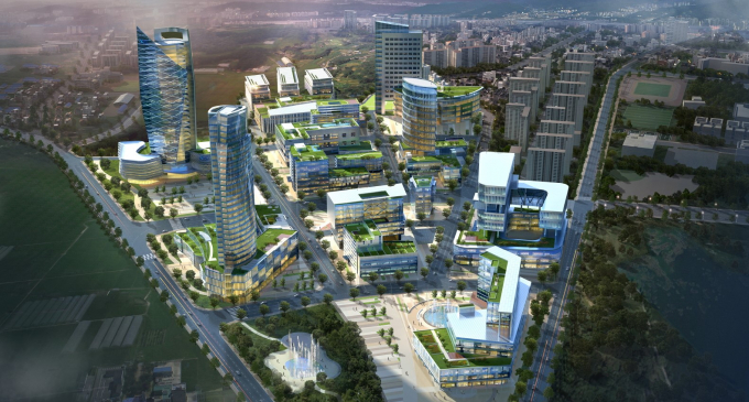 서수원의 혁신 거점이 될 수원 R&D 사이언스 파크 조감도. 사진제공=경기도