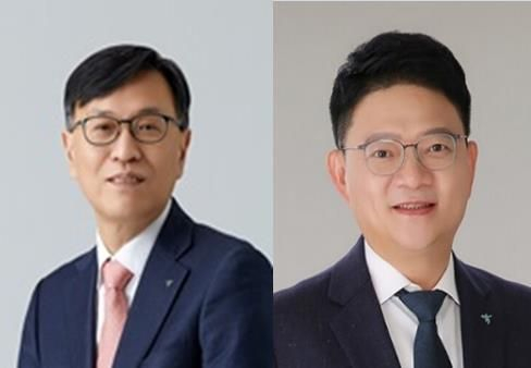 김용석 하나캐피탈 대표 후보자·양동원 하나저축은행 대표 후보자./사진=하나금융