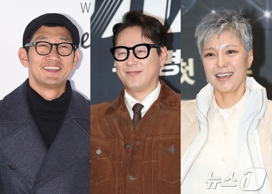 (왼쪽부터) 김창열, 윤종신, 이은미 ⓒ 뉴스1 DB