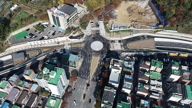 남한산성 순환도로 전경. / 사진제공=성남시