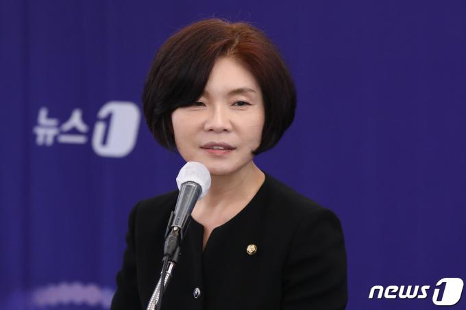 한정애 더불어민주당 의원. ⓒ News1 민경석 기자