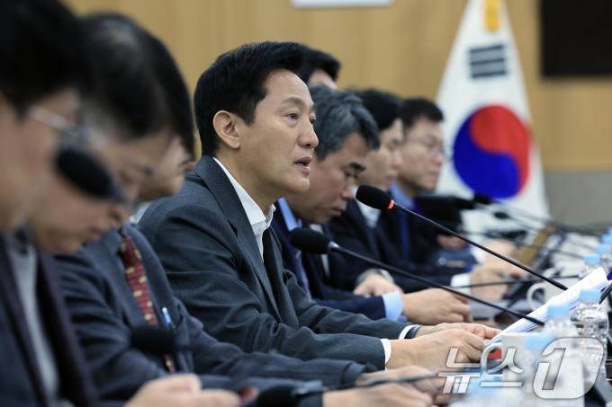 오세훈 서울시장.ⓒ News1 박정호 기자