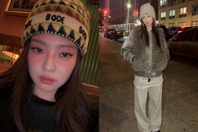 사진=제니 SNS 캡처