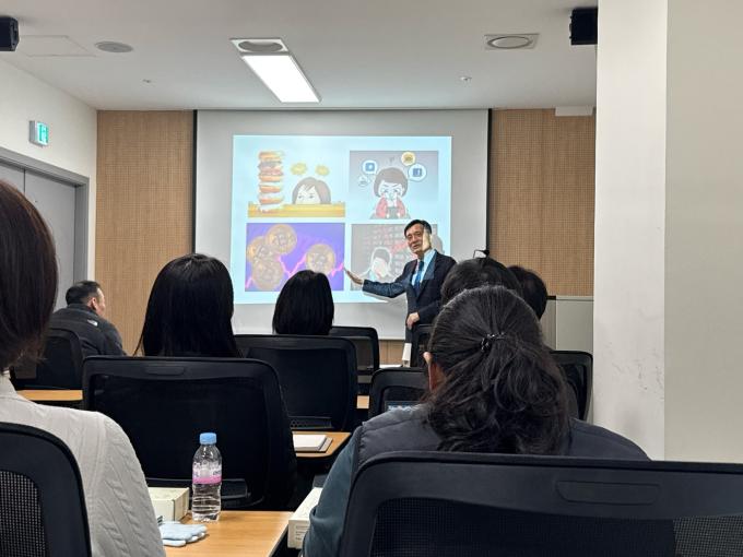 김세신 국민권익위원회 청렴연수원장의 특강(스포츠윤리센터 제공)