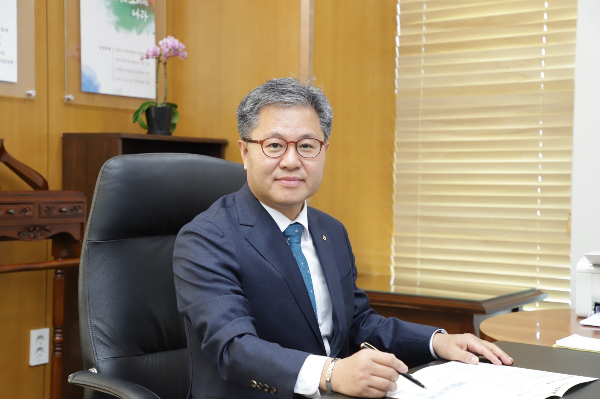 NH-Amundi자산운용이 길정섭 신임 대표이사를 지난 23일 선임했다. 사진은 길 신임 대표이사. /사진=NH-Amundi자산운용