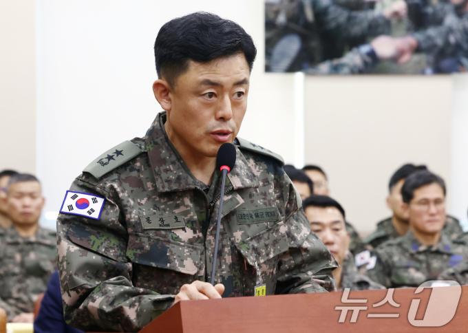 문상호 국군정보사령관. 2024.12.10/뉴스1 ⓒ News1 김민지 기자