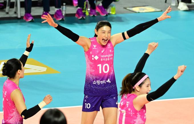 흥국생명의 '정신적 지주' 김연경. (KOVO 제공)