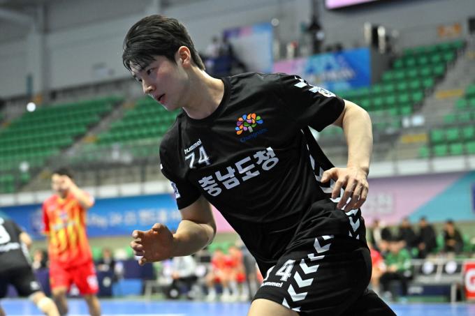 H리그 충남도청의 오황제(H리그 제공)