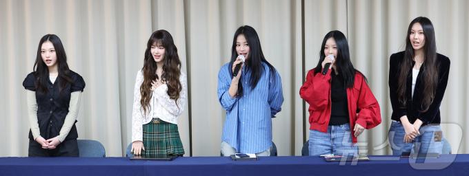 걸그룹 뉴진스 (공동취재) 2024.11.28/뉴스1 ⓒ News1 권현진 기자