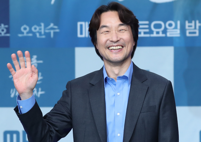 배우 한석규가 '2024 MBC 연기대상' 대상 수상소감으로 제주항공 참사에 애도를 표했다. 사진은 한석규가 지난해 10월10일 서울 마포구 상암 MBC에서 열린 MBC 금토드라마 '이토록 친밀한 배신자' 제작발표회에 참석한 모습. /사진=뉴스1