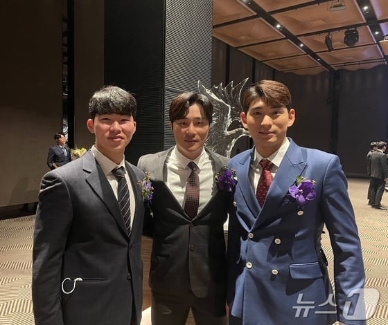 메이저리그에 진출힌 키움 히어로즈 출신의 김혜성(왼쪽부터) 김하성, 이정후. (키움 제공)