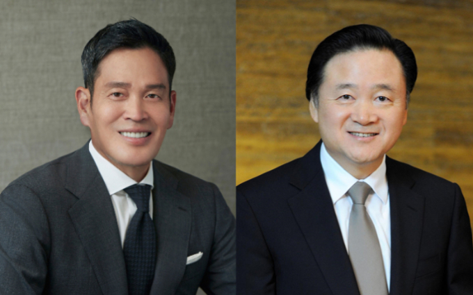 정용진 신세계그룹 회장(왼쪽)과 허영인 SPC그룹 회장이 오는 20일(현지시각) 미국에서 열리는 도널드 트럼프 미국 대통령 당선인 취임식에 참석한다. /사진=각사