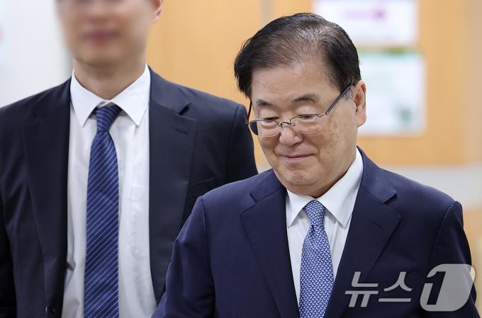 정의용 전 국가안보실장. 2024.7.22/뉴스1 ⓒ News1 김성진 기자