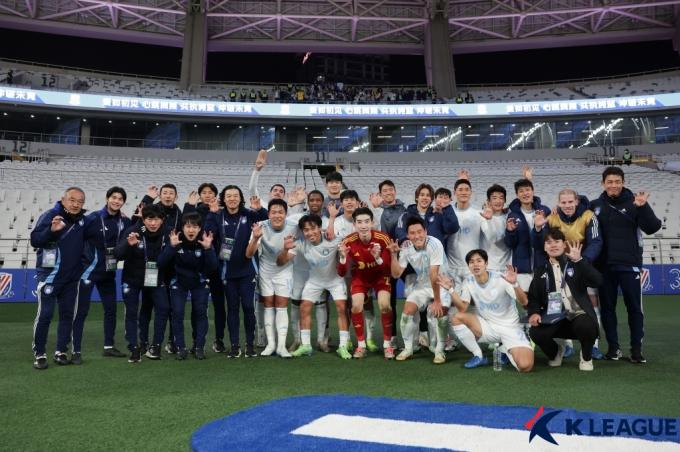 울산 HD 선수들(한국프로축구연맹 제공)