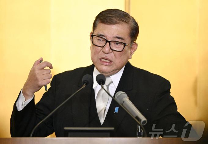 이시바 시게루 일본 총리. ⓒ 로이터=뉴스1 ⓒ News1 우동명 기자