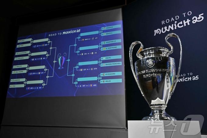 UCL 대진 추첨식ⓒ AFP=뉴스1