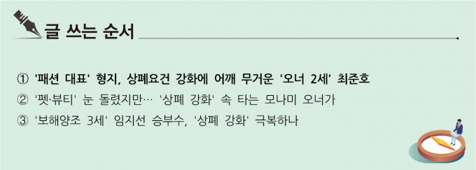 '패션 대표' 형지, 상폐요건 강화에 어깨 무거운 '오너 2세' 최준호