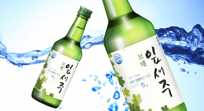 보해양조는 올초 금융당국이 발표한 코스피 상장 유지 기준인 시가총액 500억원에 근접해 밸류업이 시급한 상황이다. 사진은 보해양조 대표 제품인 잎새주. /사진=보해양조