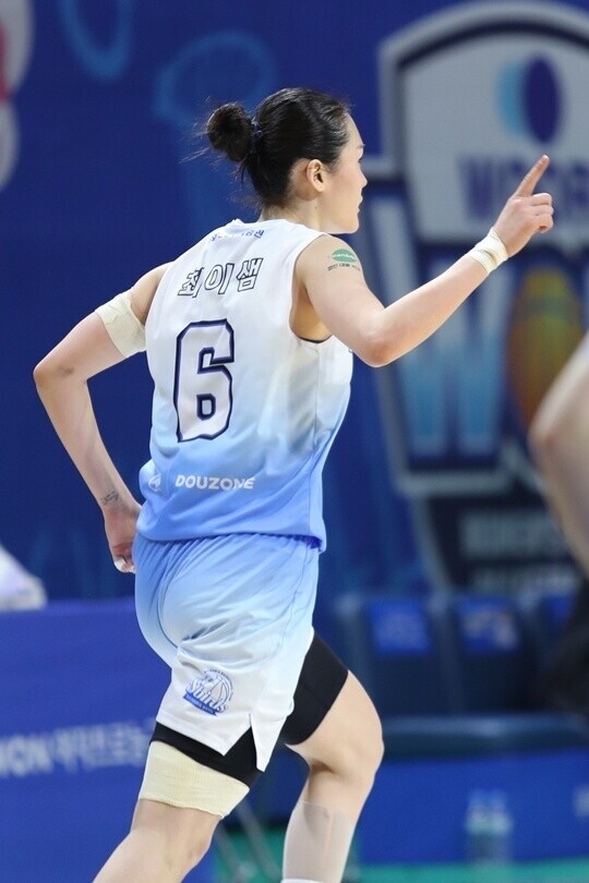 신한은행 포워드 최이샘. (WKBL 제공)
