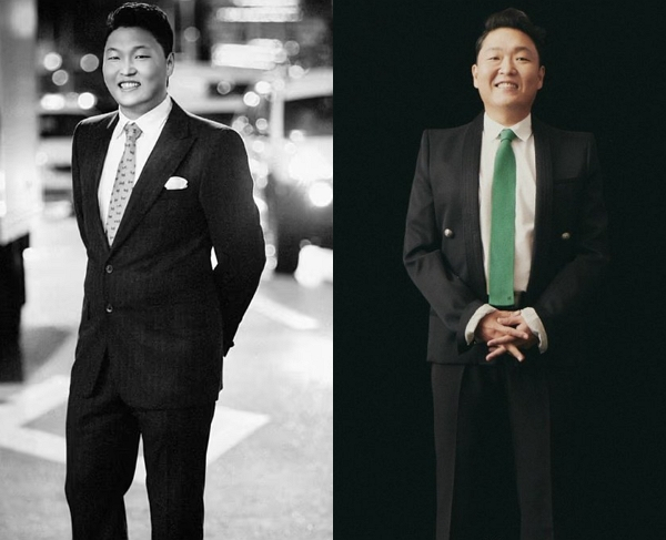 가수 싸이가 또 한번 자기관리에 실패한 면모를 보였다. 싸이가 자신의 인스타그램에 게재한 2006년, 2025년 자신의 모습. /사진=싸이 인스타그램 캡처
