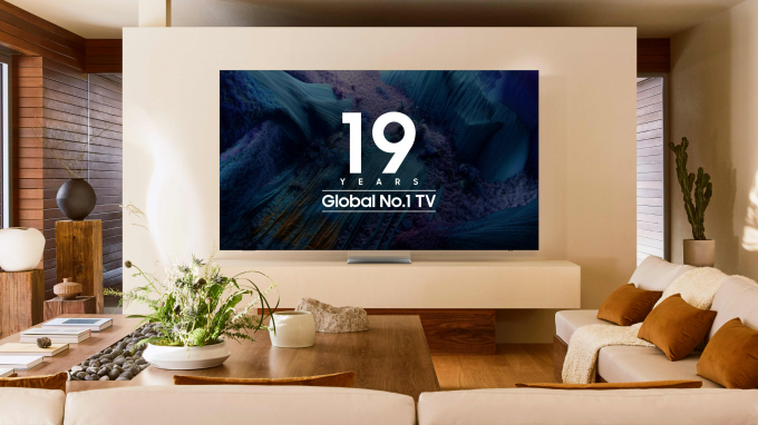 삼성전자가 글로벌 TV 시장에서 19년 연속 1위를 달성했다. / 사진=삼성전자