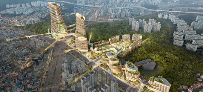 행림종합건축사사무소 컨소시엄 'Green Promenade'