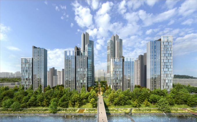 서울 강남구 개포동 개포경남·우성3차·현대1차아파트(경우현)가 2030가구로 통합 재건축을 본격 추진한다. 사진은 개포통합(개포경남·우성3차·현대1차) 재건축 정비구역 및 정비계획 결정(변경)·경관심의안. /사진=서울시