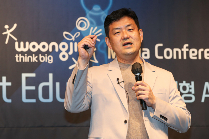 사진은 이재진 웅진씽크빅 대표. /사진=뉴시스