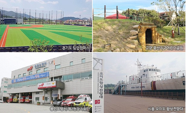경기도 내 각종 공공건설, 건축사업 전경. /사진제공=공공건설지원센터