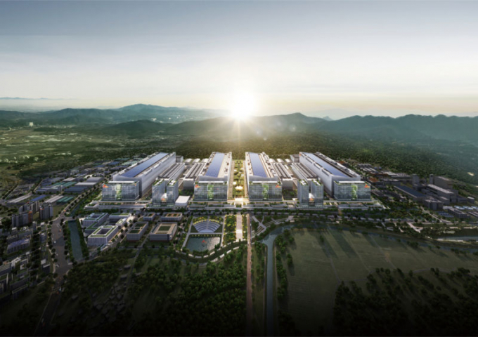 용인반도체클러스터(SK하이닉스) 조감도. /사진제공=용인특례시