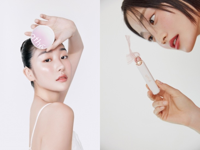 LF의 비건 뷰티 브랜드 아떼가 일본에 이어 베트남 시장에도 본격 진출한다. 사진은 아떼 비건 릴리프 라이팅 톤업 선쿠션(왼쪽)과 아떼 어센틱 립밤. /사진=LF