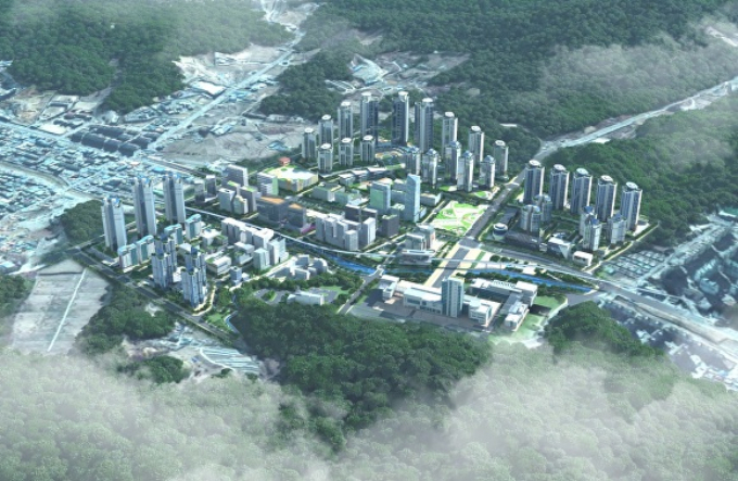 용인특례시 역삼도시개발사업 조감도. /사진제공=용인특례시