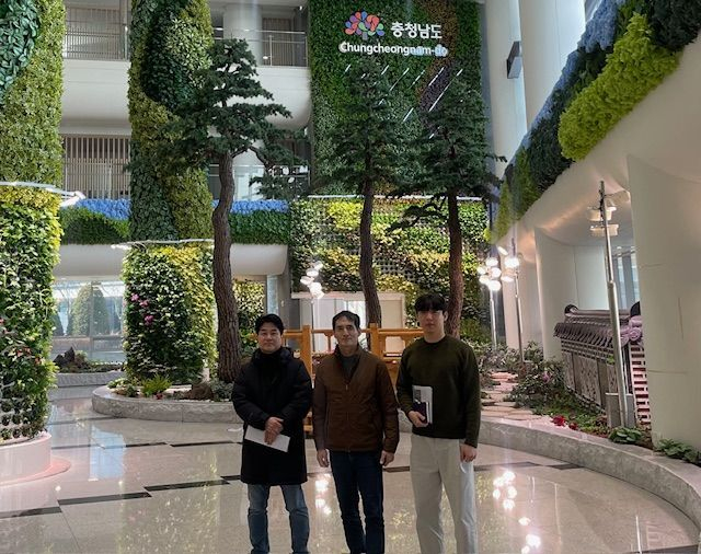남양주시 관계자들이 미래도시형 신청사 건립 준비를 위해 지난달 27일 충남도청사를 방문했다. /사진제공=남양주시 