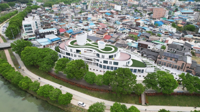 담양읍 전경.