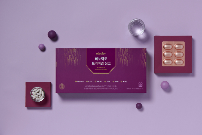 휴온스가 갱년기 여성을 위한 유산균 브랜드인 엘루비 메노락토를 컬리에 입점했다. /사진=휴온스