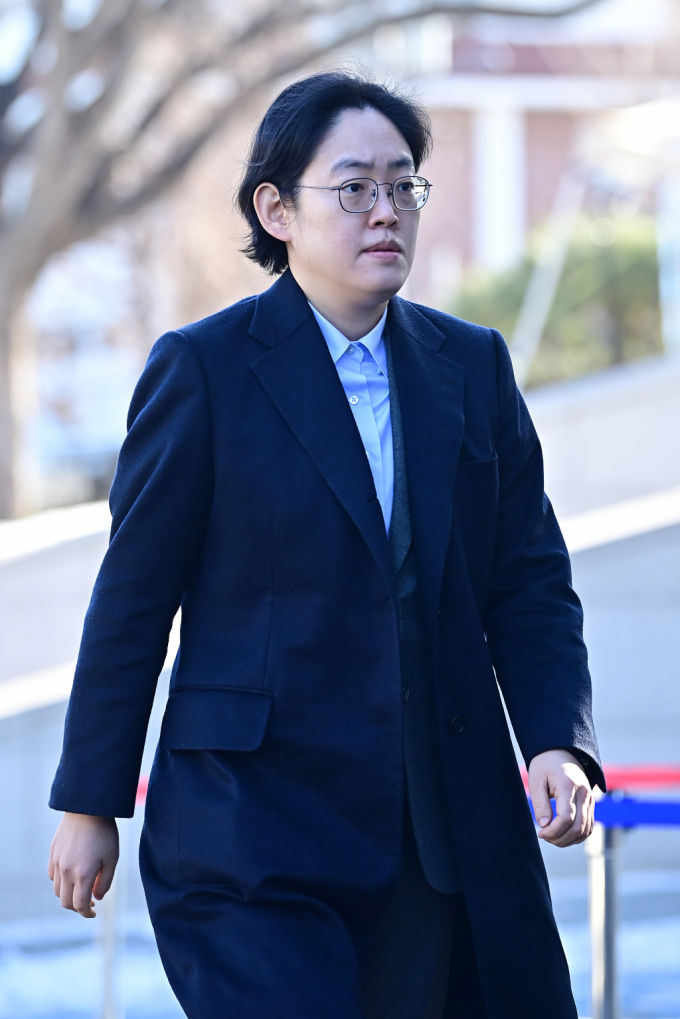 조지연 국민의힘 의원이 13일 오전 서울 종로구 헌법재판소에서 열리는 윤석열 대통령 탄핵 심판 8차 변론기일에 참석하고 있다./사진제공=뉴시스