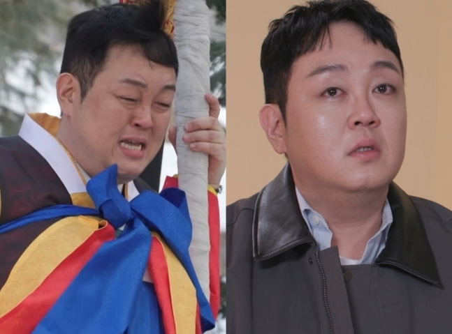  '순돌이' 이건주가 2세 때 떠나간 아빠로부터 금전 요구와 폭로 협박을 받은 사실을 고백한다. /사진=TV조선 제공