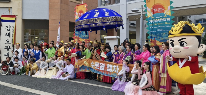 올해 가야문화축제가 4월 10일부터 13일까지 개최된다. 사진은 지난해 축제 모습./사진=김해시