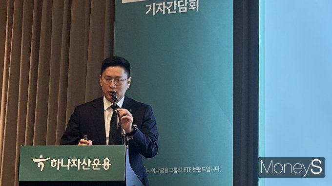 김 본부장은 "1QS&P500은 국내 최초의 월중 분배형 ETF 상품"이라고 설명했다. /사진=염윤경 기자