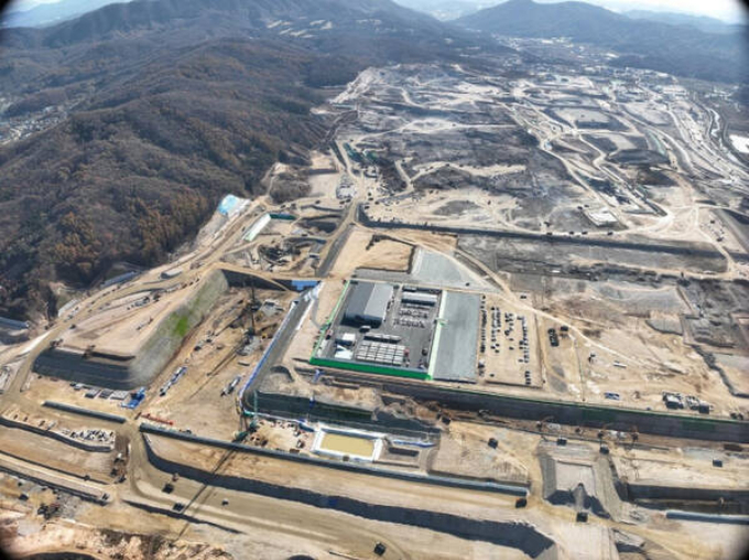 용인특례시 처인구 원삼면에 조성 중인 ‘용인 반도체클러스터 일반산업단지’ 모습.  /사진제공=용인특례시