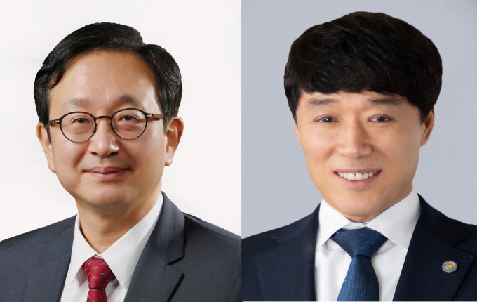 정승윤, 최윤홍 후보(왼쪽부터)/사진=부산시선관위