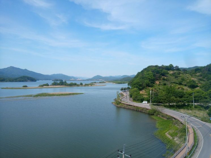 팔당호 전경. /사진제공=경기도 
