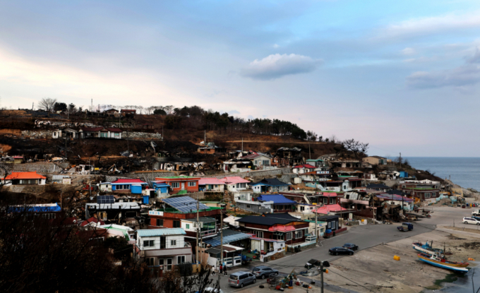 산불에 뚫린 시스템