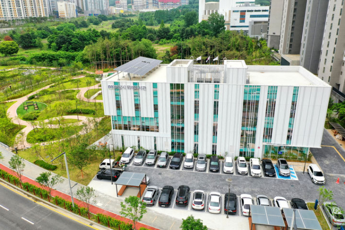 하남 위례도서관 전경. /사진제공=하남시 