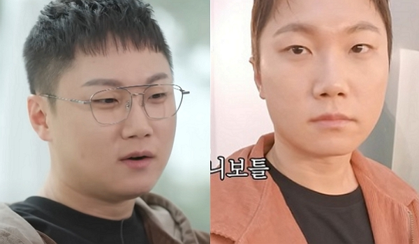 빠니보틀이 비만치료제 '위고비'를 맞은 후 몰라보게 홀쭉해진 모습으로 나타났다. 사진은 지난해 5월 tvN '유퀴즈 온 더 블록'에 출연한 빠니보틀과(왼쪽) 최근 다이어트를 성공한 빠니보틀 모습. /사진=tvN '유퀴즈 온더 블록', 유튜브 채널 '곽튜브' 캡처